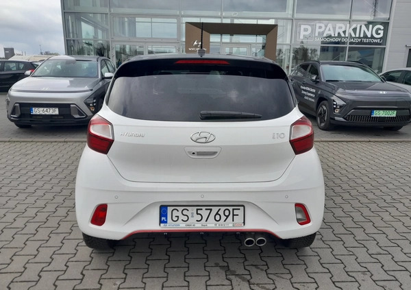 Hyundai i10 cena 70500 przebieg: 12900, rok produkcji 2023 z Dynów małe 211